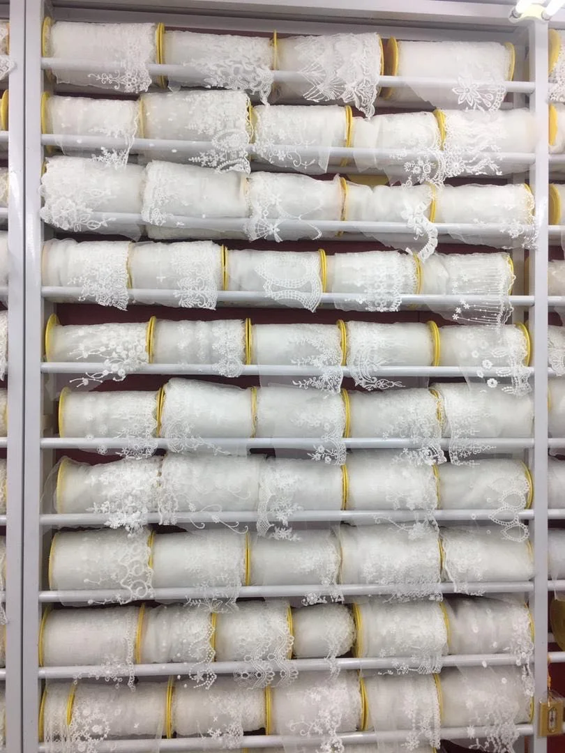 Butterfly Sustainable Embroidery Lace for Sofa Dinner Table Use Embroidered Lace