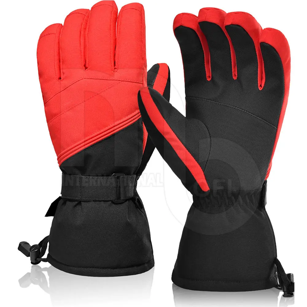 Customization Fashion Waterproof Ski & Snow Wear Ski gloves Men Good Material Ski gloves For Men 2024