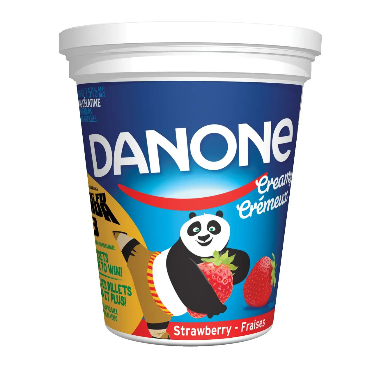 Dannone Creamy Nonfat Yogurt, Strawberry 4oz Wholesale