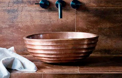 Antique Copper Hammered Oval Wash Basin Freestanding for Bathrooms & Hotels Toilets and Bathrooms Home Decorations