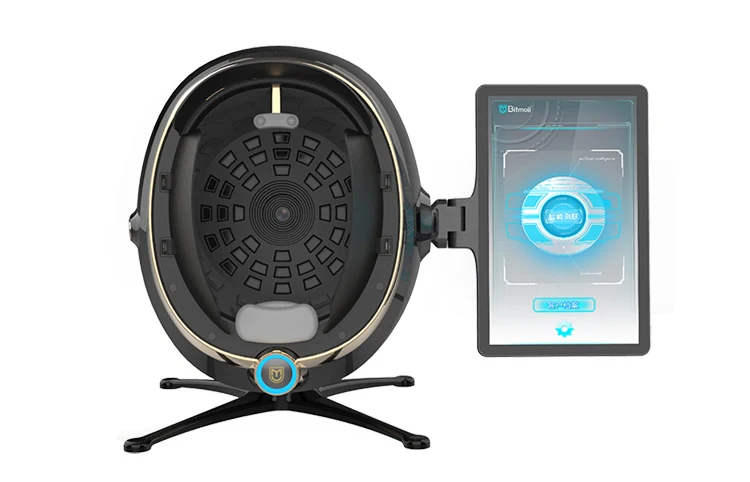 2022 updated versiion 3D digital face skin feature AI recognition 28 million pixels skin anyalyer beauty machine for salon