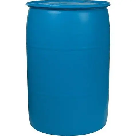 200L Blue HDPE Plastic Drum 55-Gallon Blow Molding Bucket Steel Barrel for Storage Gasoline Water Chemicals Other Purposes