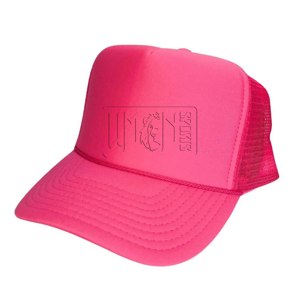 Trucker Hats Classic Snapbacks Wholesale America High Quality Blank 5 Panel Foam Mesh Trucker Hat Plain Custom Snapback Cap Hats
