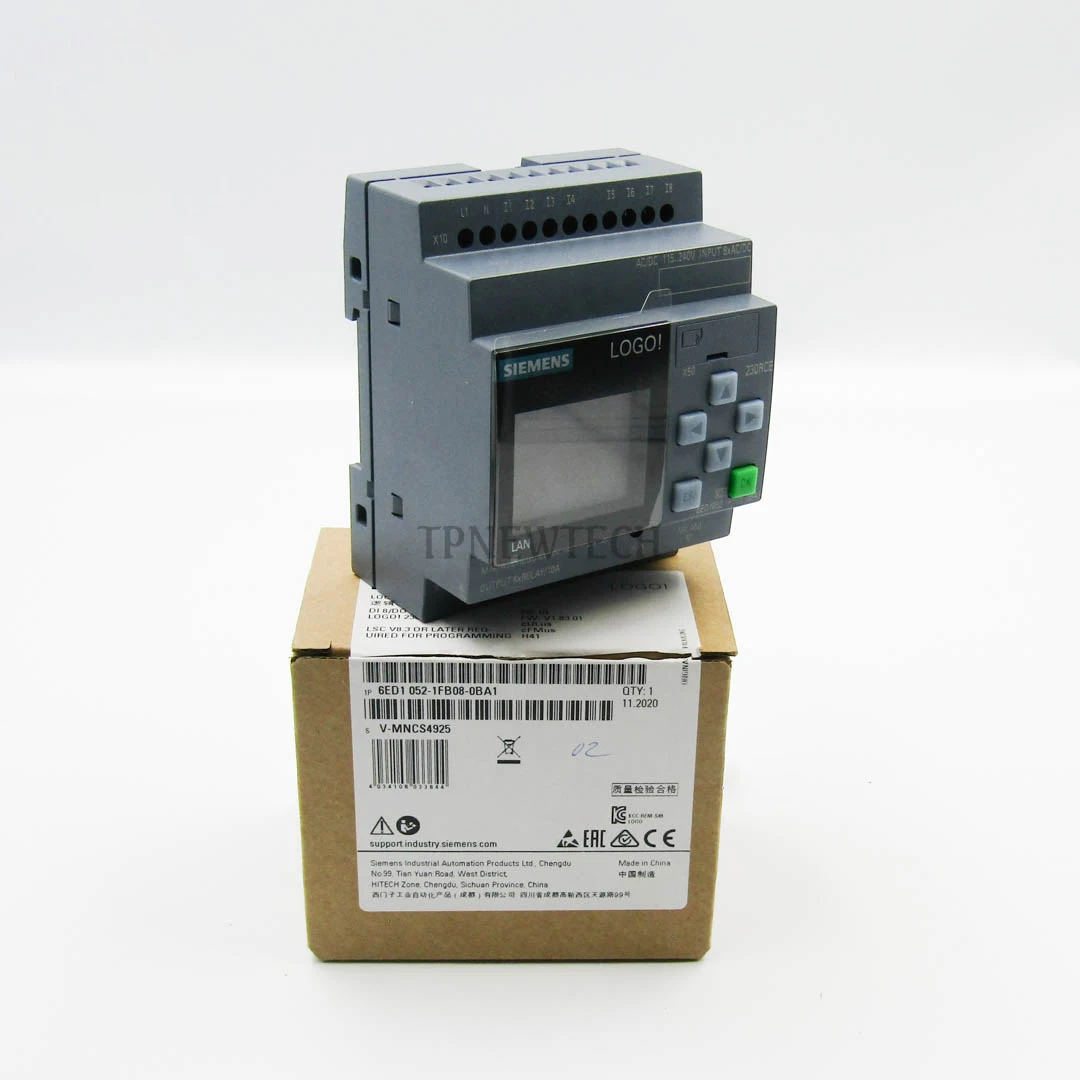 6ED1052-1FB08-0BA1 Siemens LOGO Series Logic Module 12 to 24 V dc Digital - PLC controller programmable logic controller
