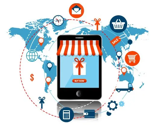 Ecommerce Shopping Website Design and Development in India Website Design Service By two dice web design