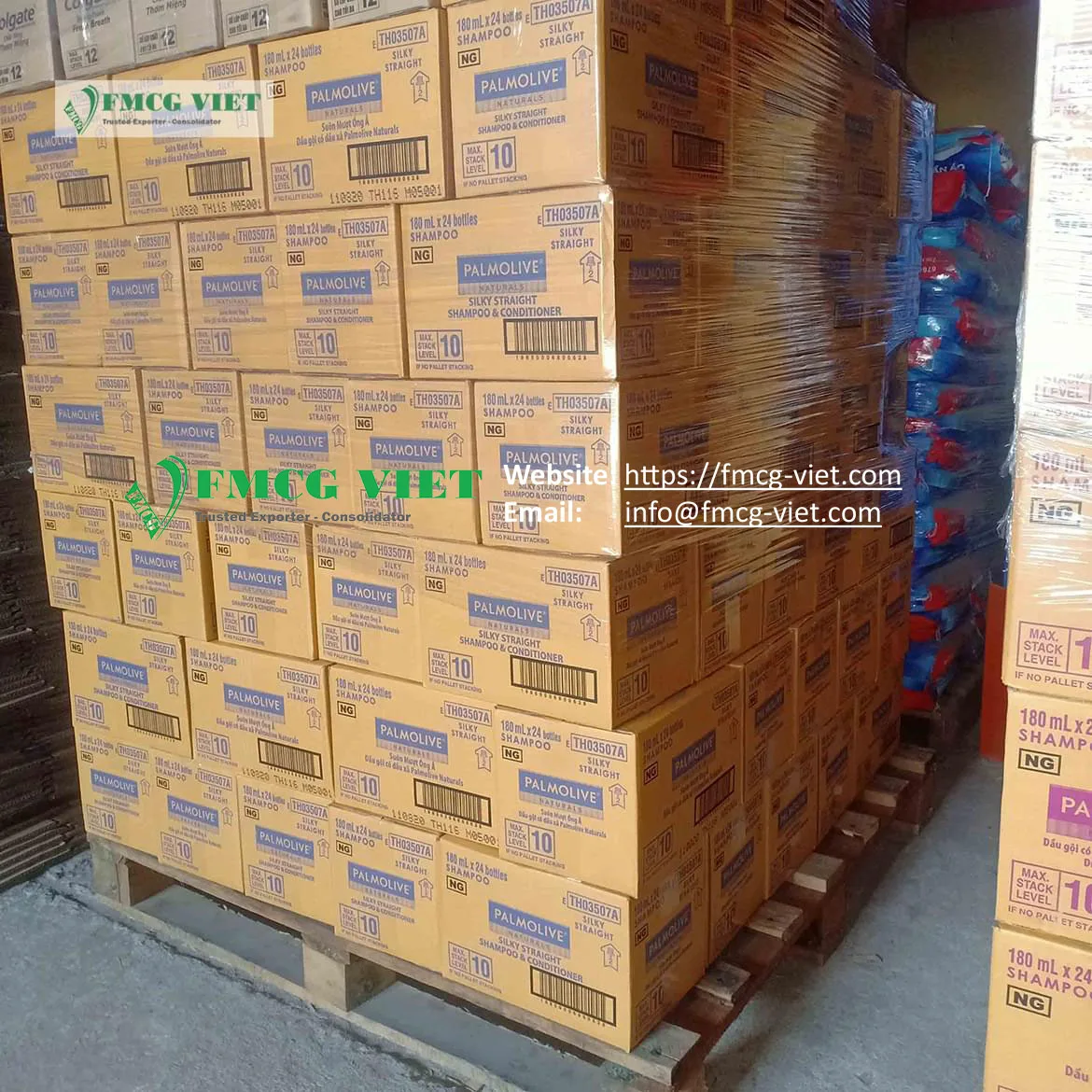 The Wholesale Palmollive Shampoo Silk (purple) 600ml x 6