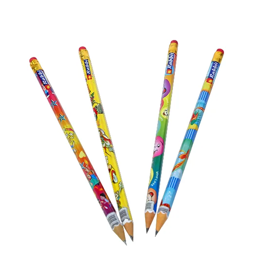 Newly Arrival High Quality 50 HB Cartoon Pencil with Extra Dark Black Pencils For Writing & Designing Making Uses