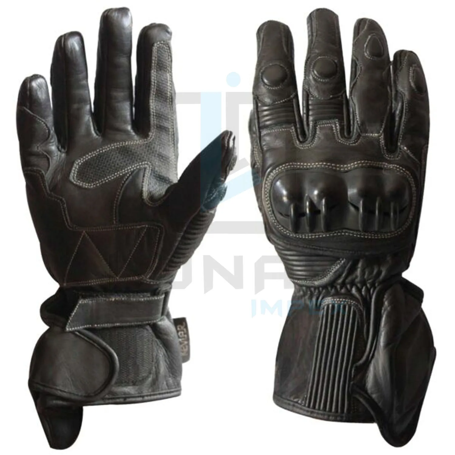 New Manufacturing Leather Motorbike Gloves Outdoor Shockproof Sports Motorcycle Bike Racing Gloves & Safety Product