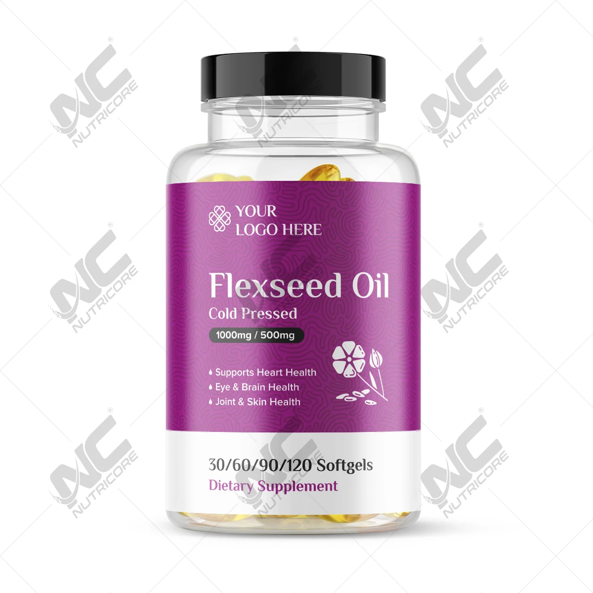 Vegan Omega 3 Softgel Bulk Supplement Manufacturer