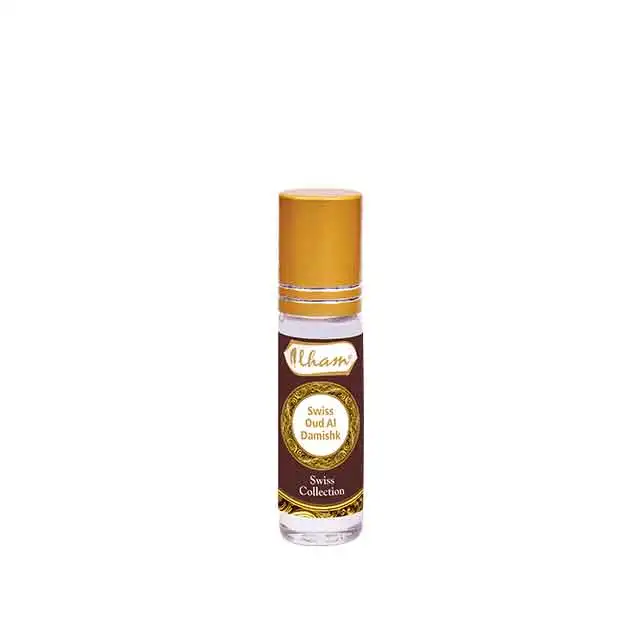 ILHAM SWISS OUD AL DAMISHK SWISS COLLECTION FRAGRANCE 6 ML (NON-ALCOHOLIC & LONG-LASTING)