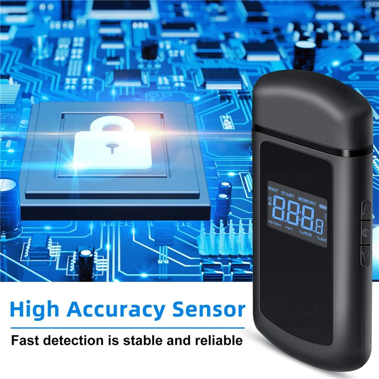 OEM ODM Professional High Accuracy Breath Alcohol Tester Alcohol Detector Alcohol Breathalyzer