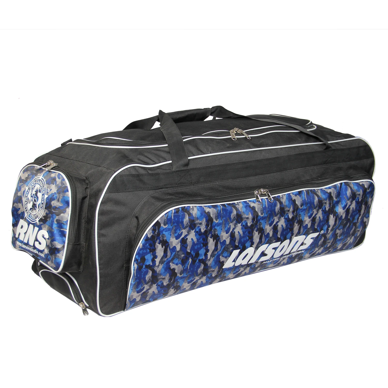 Sports Cricket Kit Equipment Bag Black Heavy Training Logo Time Packing & manufacture of cricket kit bag