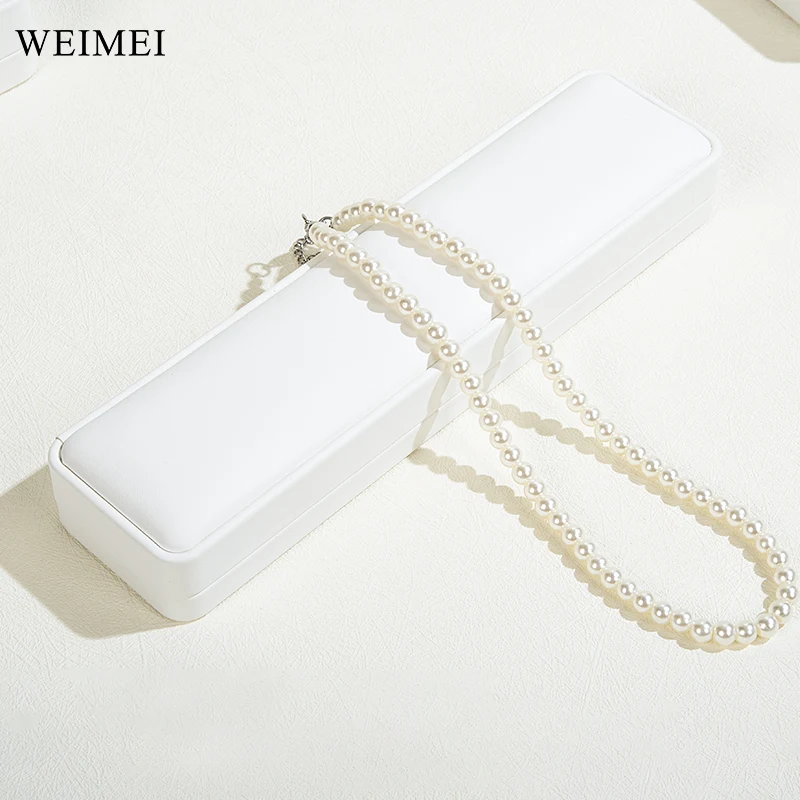 WEIMEI Wholesale PU Leather Package Jewellery Packaging Ring Bracelet Necklace Earrings Packaging Box Custom Jewelry Packaging