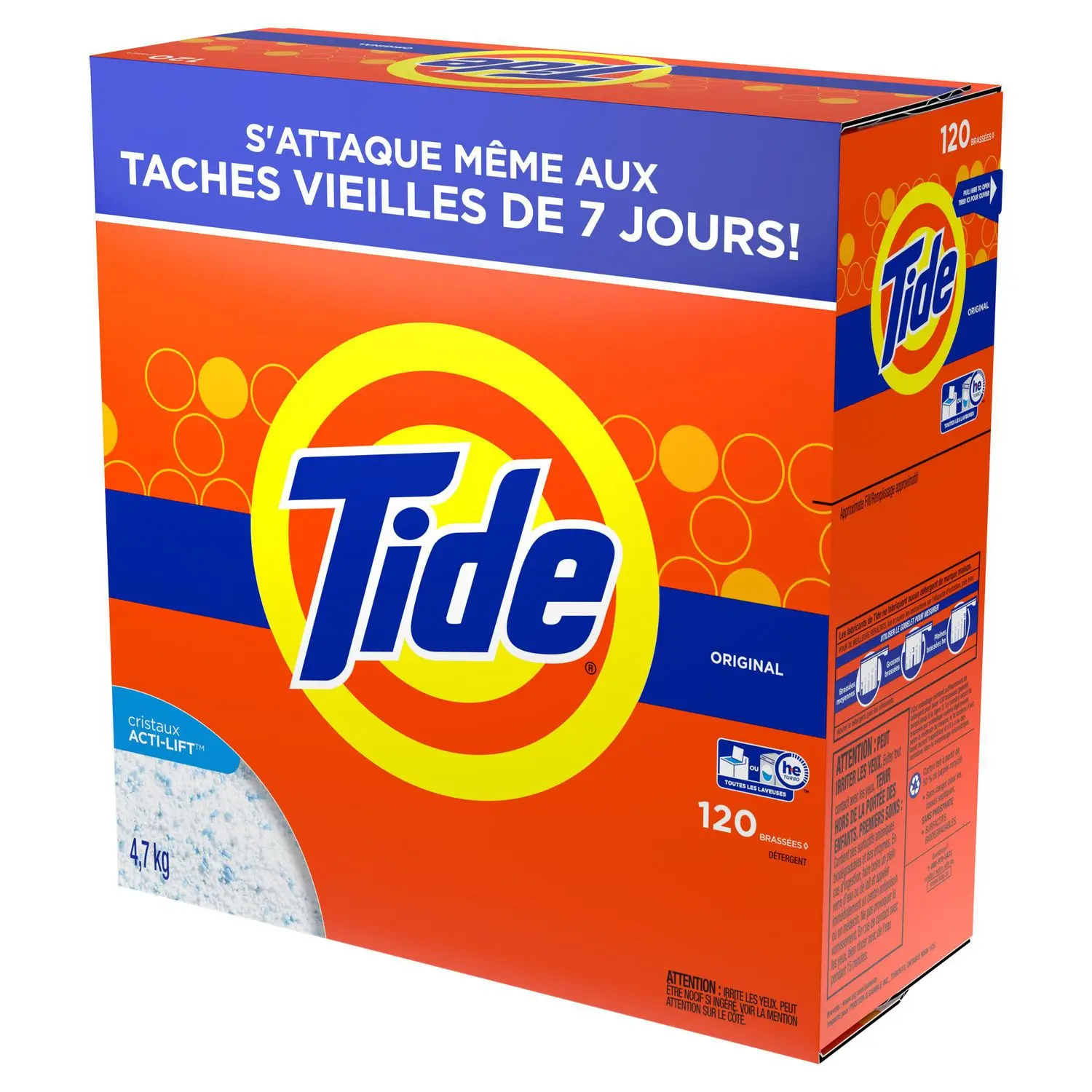 Tide Оригинальный порошок моющего средства 400 г 1700