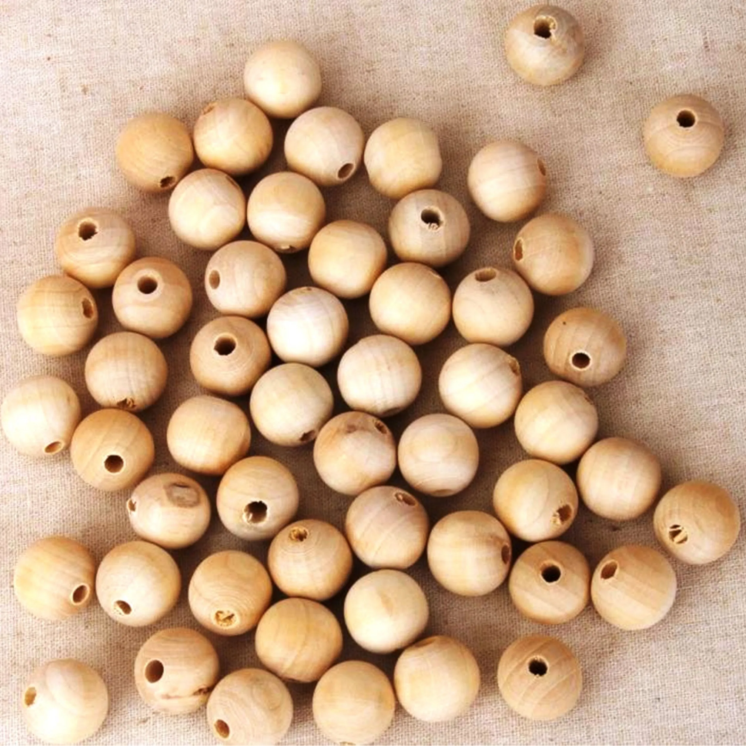 10 Wood Heart Beads 15mm Flat Heart Wood Customized Color And Size Wooden Beads Indian Handmade Genuine Products