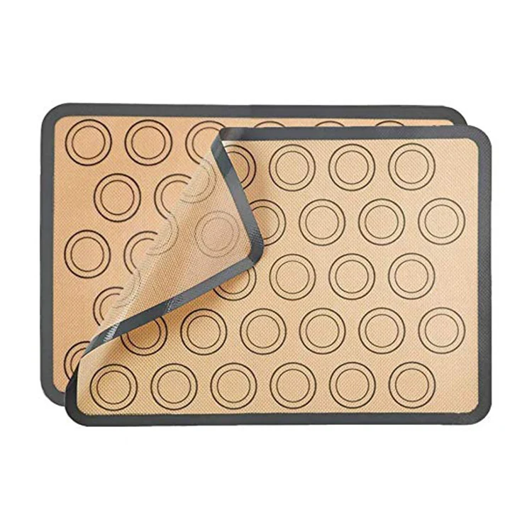 Factory direct-sale Reusable Non Stick Cookie Pastry Silicone Baking Mat Macaroon Mat