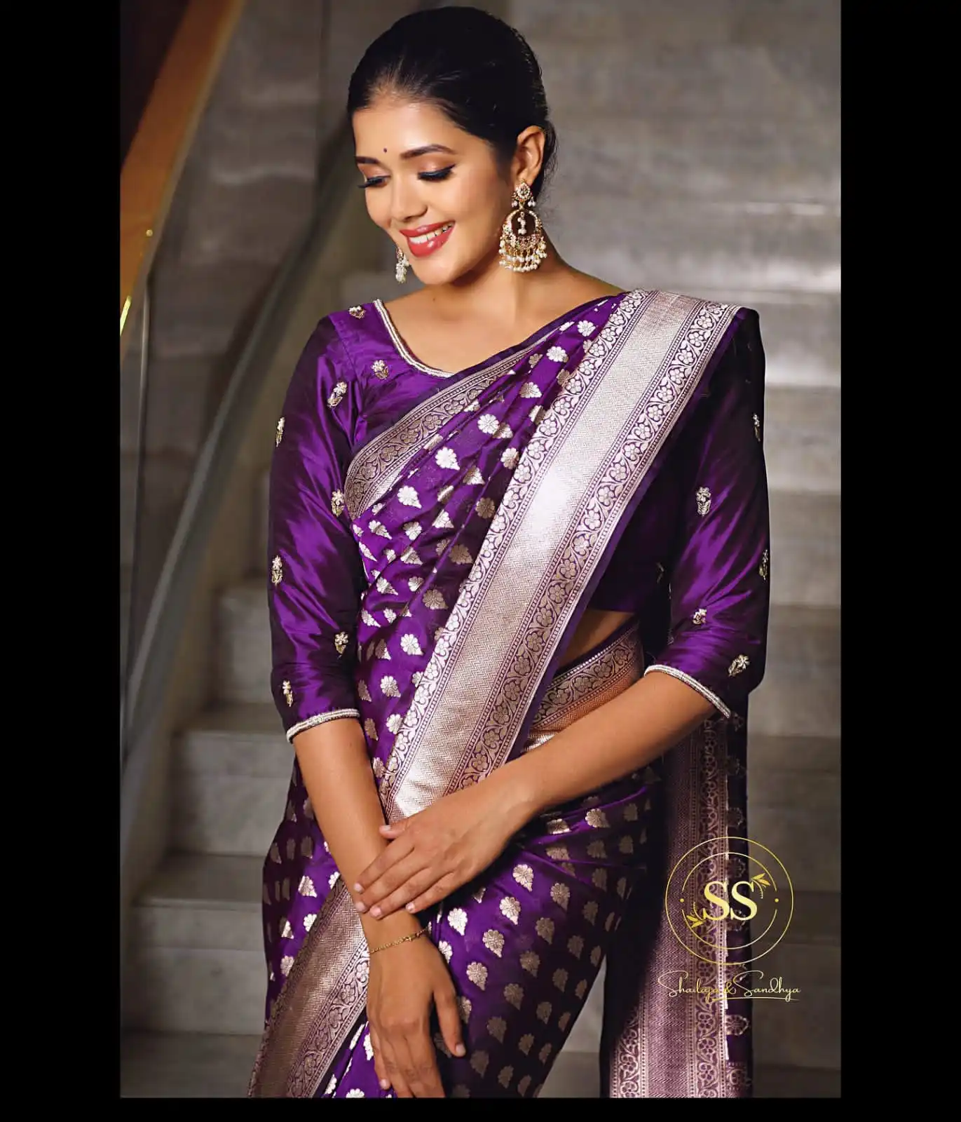 New fashionable party wear banarsi silk saree with blouse piece indian women wear sari cheap low price wholesale surat