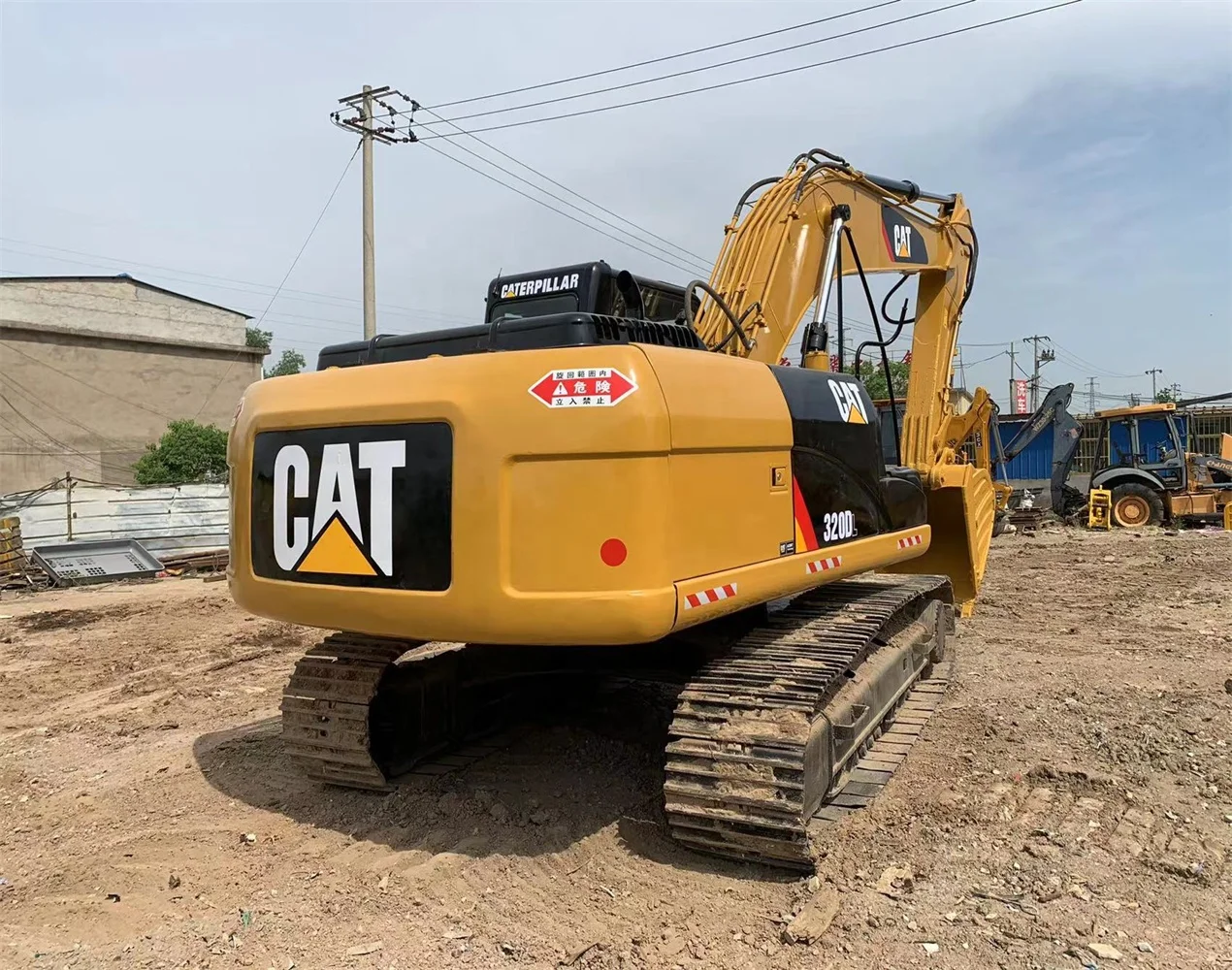 Used Caterpillar 320D 320DL crawler excavator construction machinery original Japan 320B 320C 330C used excavator for sale
