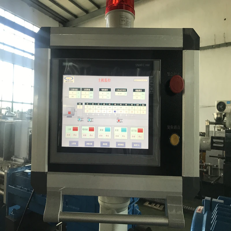 PP/PE+20%-80% Calcium Carbonate Filler Masterbatch Making Machine twin screw extruder