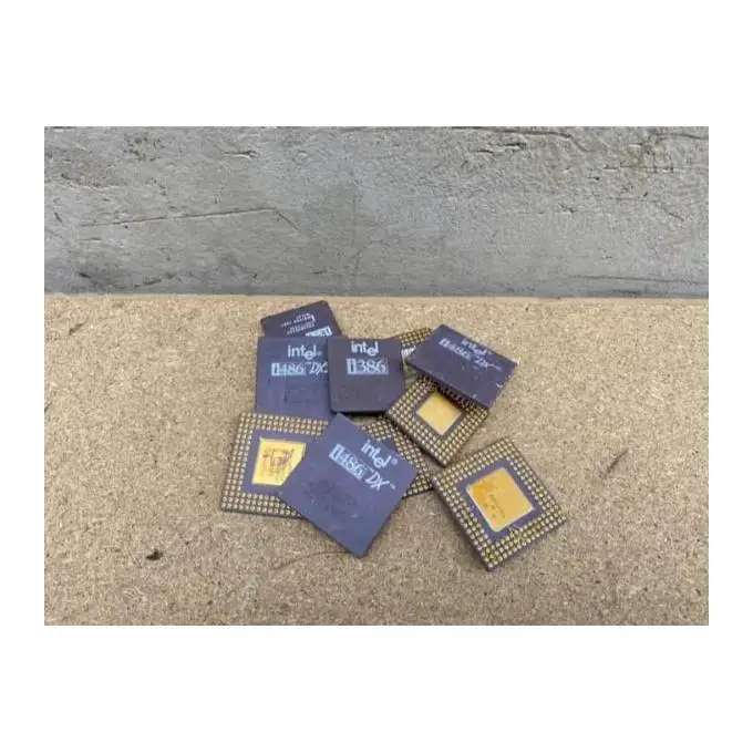 Pentium Pro Ceramic/CPU Processor Scrap with Gold Pins for sale In Low Price