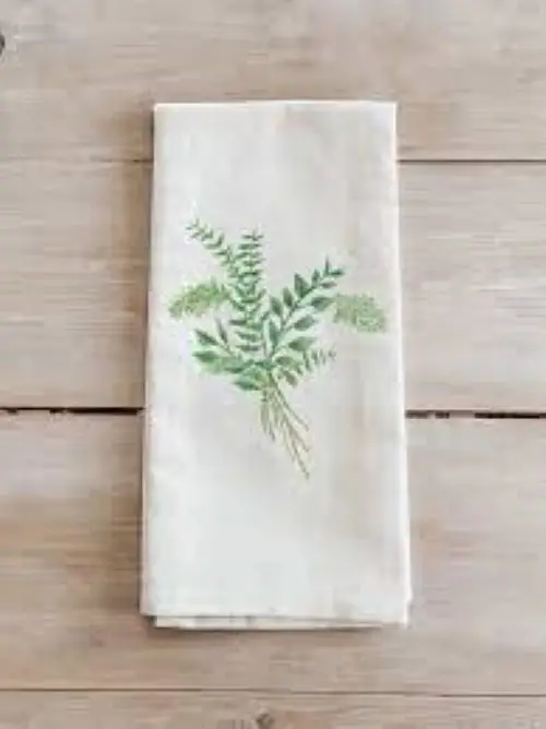 100% Eco Friendly Cotton Flour Sock Kitchen Towels Custom Screen Print Logo Reusable Cotton Dish Towel Polyester Kitchen Towels