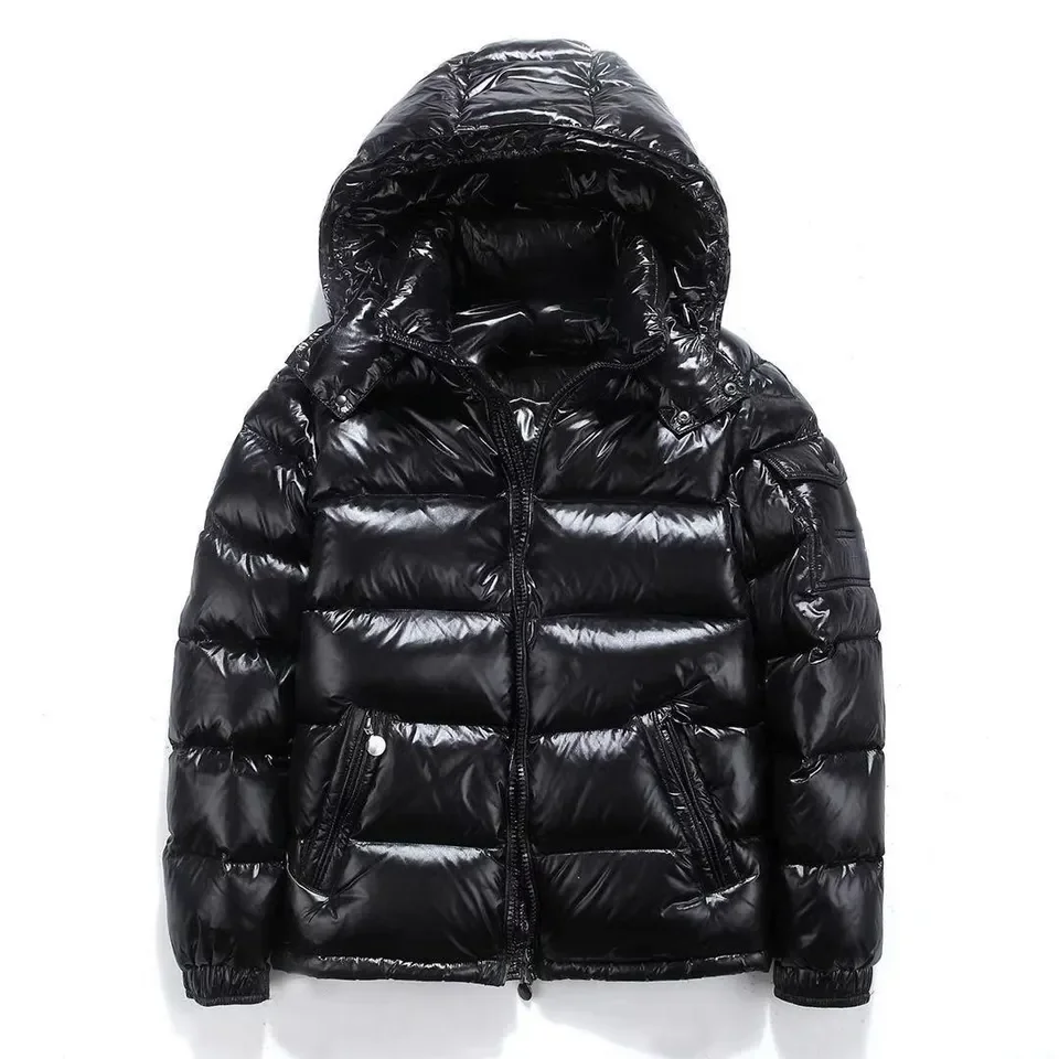 Customized Men Clothing Waterproof Men Puffer Jackets 100% Wool Collar Winter 90% White Duck Down Coat For Men