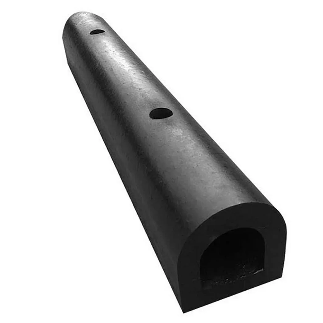 Heavy Duty Rubber Dock Bumper/Boat Rubber Dock Bumper D-type Rubber Loading Dock Bumper