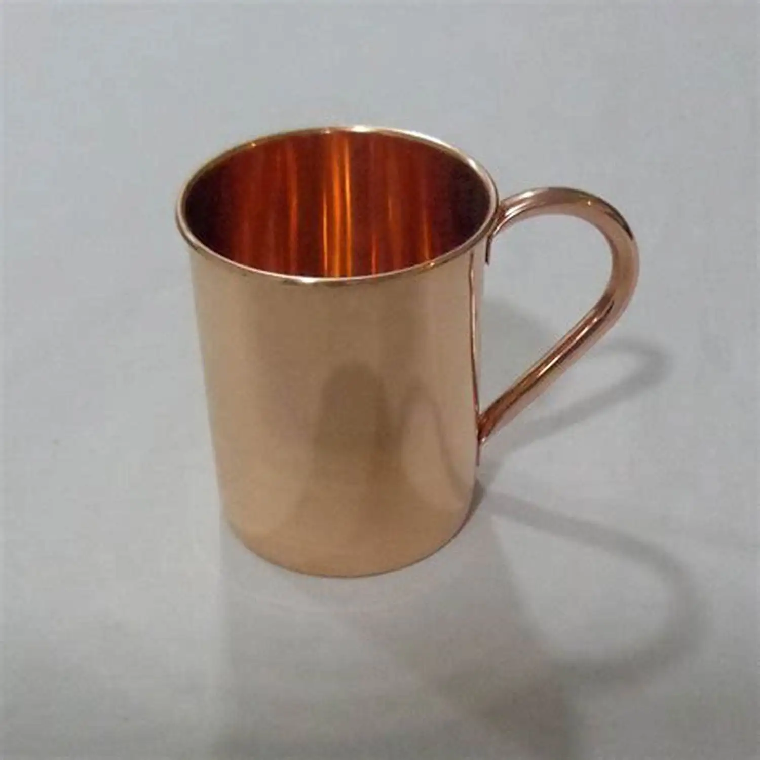Premium 100% Solid Copper Moscow Mule Mugs - Exquisite Craftsmanship for Authentic Refreshment
