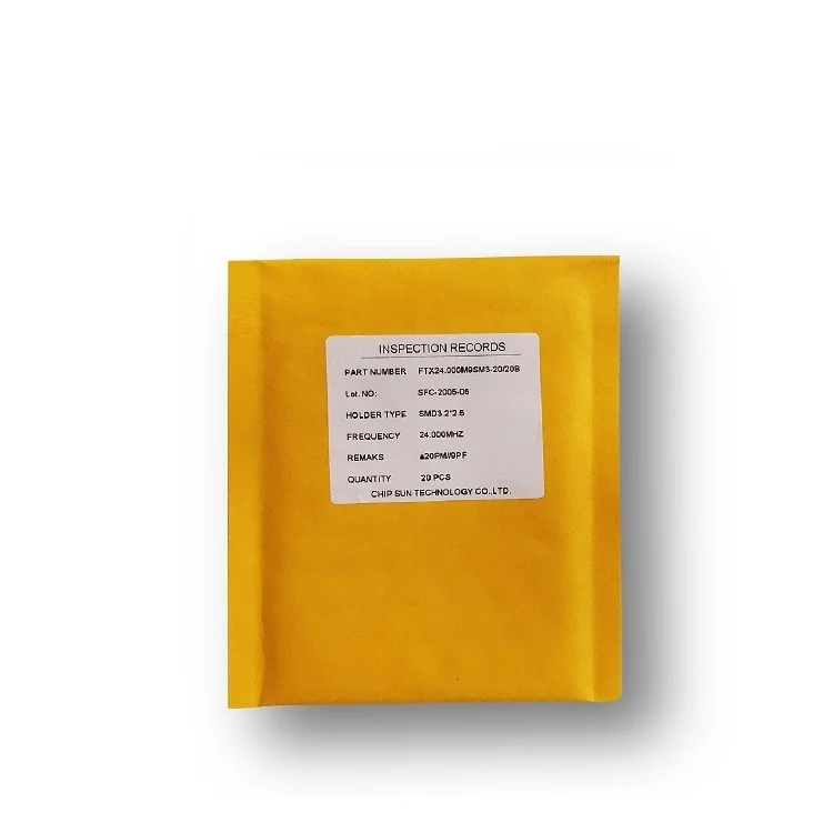 Chipsun 3.2*2.5mm Saw Resonator 12pF 10ppm SMD frequency 26.000MHz Saw Resonator 26 MHz SMD3225 passive electronics