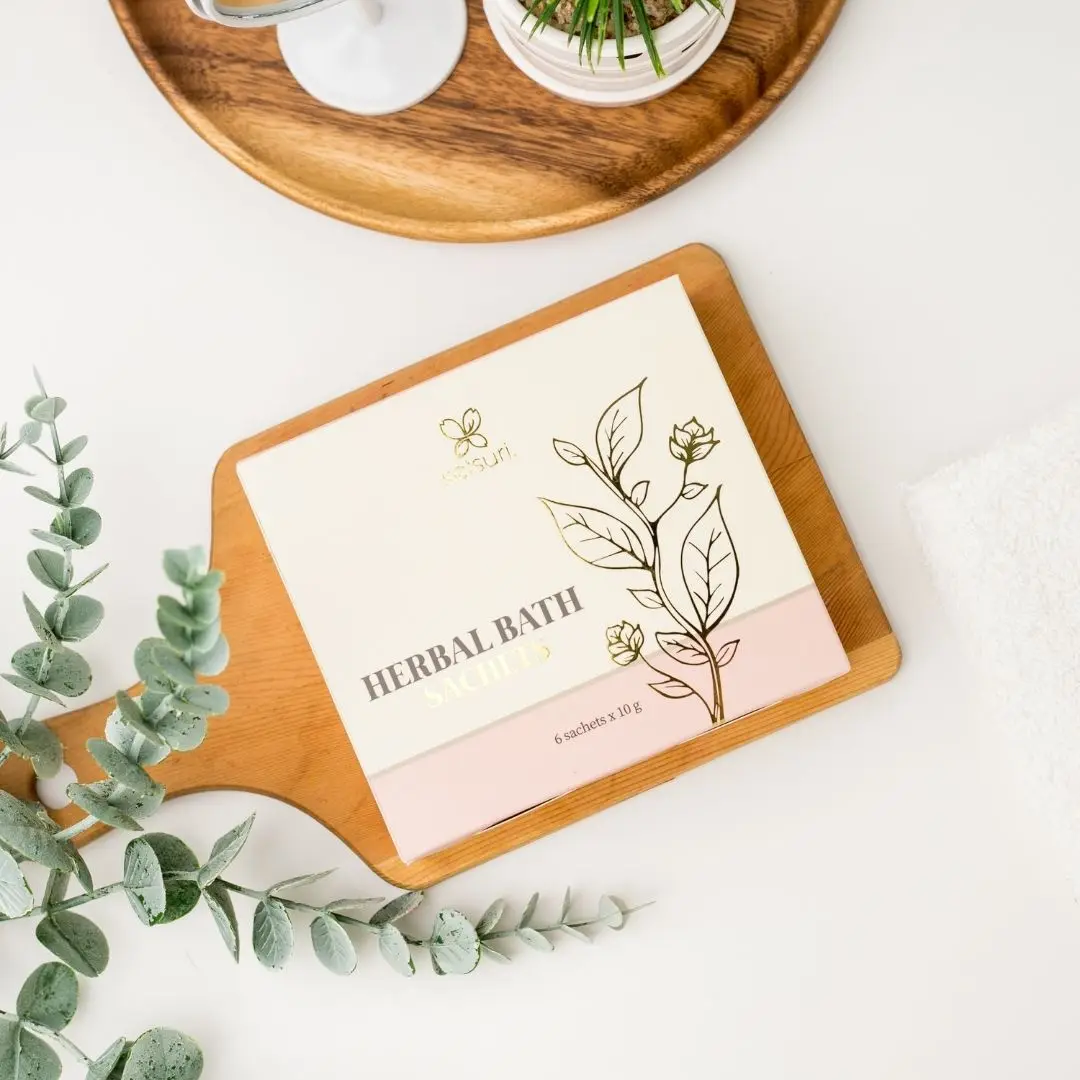 Multi functional price package pouch type weight price wholesales bath supplies Setsuri Herbal Bath Sachet from Malaysia