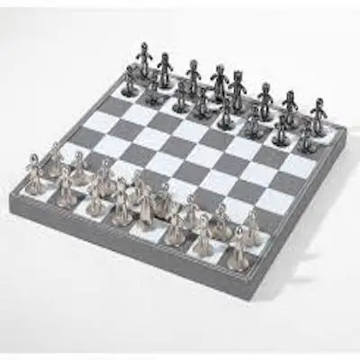 Checkers & Chess Unisex Chess Children Interactive Table Games Backgammon Educational Toys Entertainment Indoor Games