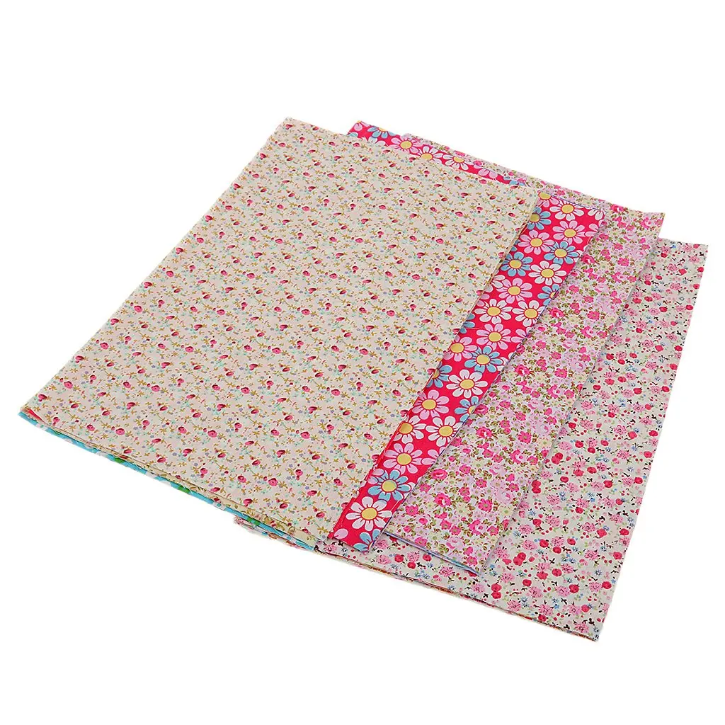 Hot Sale 100% Cotton Dress Material Fabric Clothing Plain Floral Printed Pure Cotton Fabric For Women