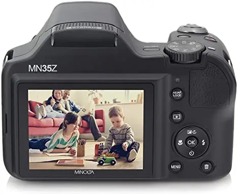 Minolta bizhub 20 мега пикселей высокого Wi-Fi цифровая камера с 35x оптический зум 1080p HD видео и