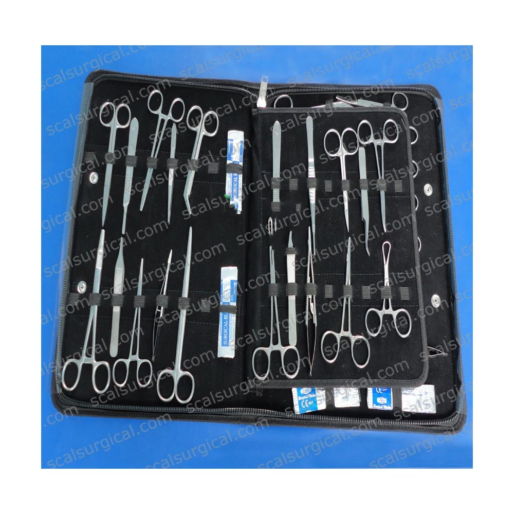 80 Pcs Micro Surgery Suture Surgical Instruments Kit Set