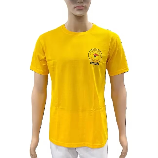 Cotton Recycled Unisex election campaign T-shirts with customized logo printed bulk made Mens Manufacturer and Wholesaler