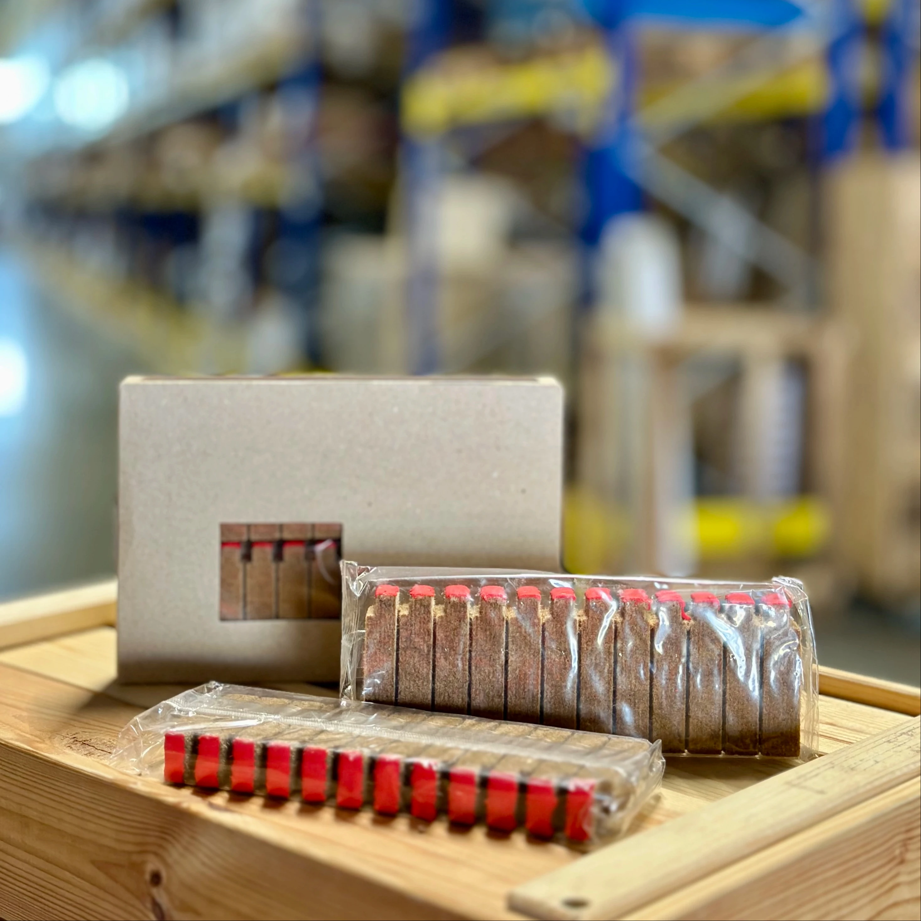 Ecological Match Firelighters for Wood Burners, Pizza Ovens, Open Fires, Barbeque | BBQ Lighters, Fire Starters for Log Burners