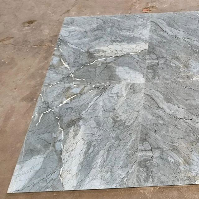 Роскошная полированная глазурованная плитка 800x800 мм Azuro Azul Глянцевая 80x80 см мраморная каменная для современных квартир