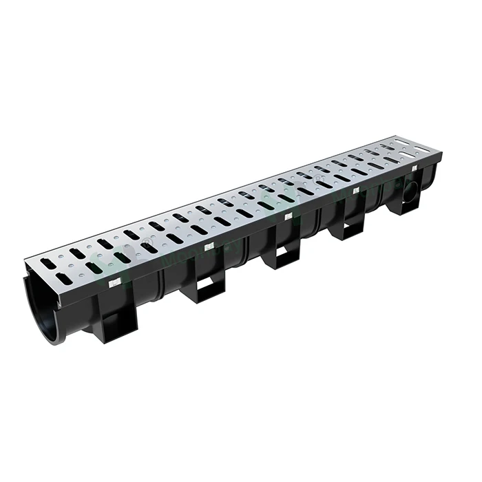 Gutter Drain System HDPE Plastic Drainage Channel Water Channel Drain