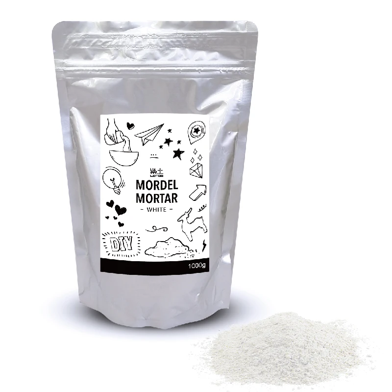 Diy crafts adult crafts rapid hardening white cement mortar