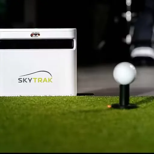 WHOLESALE Sky0Trak+ Launch Monitor and Golf Simulator - Tour-Level Golf Analysis with Dual Doppler Radar, Enhanced Camera