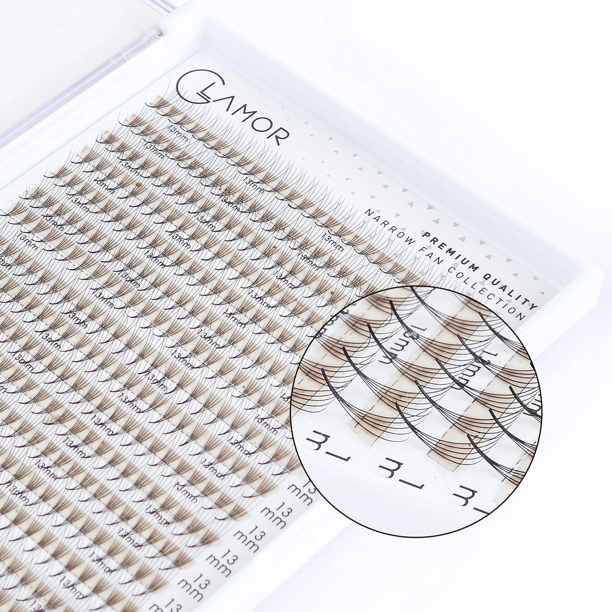 High Quality Vietnam Pre Made Volume Eyelash Extension Fans 5D 8-16mm Premade Volume Fan Lashes XL Tray volume Eyelashes