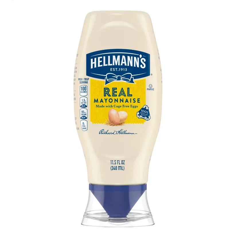 Hellmanns Real Mayonnaise Condiment Real Mayo Gluten Free, Made with 100% Cage-Free Eggs 30 oz