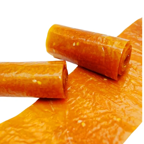 VIETNAM SPECIALTY round shape mango rice paper made from ripe mango is favorite snack 2024 mango cakes from Expad