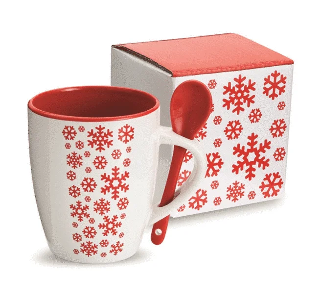 Promotional 350 ml Ceramic Mug, Mug with handle