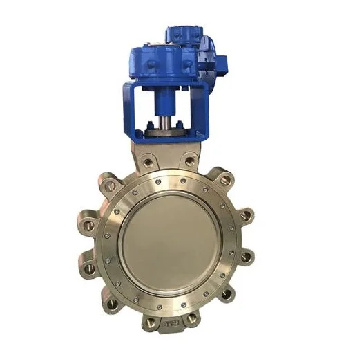 High performance Wafer Flange Type Triple Offset SS316 Duplex steel Marine Butterfly Valve