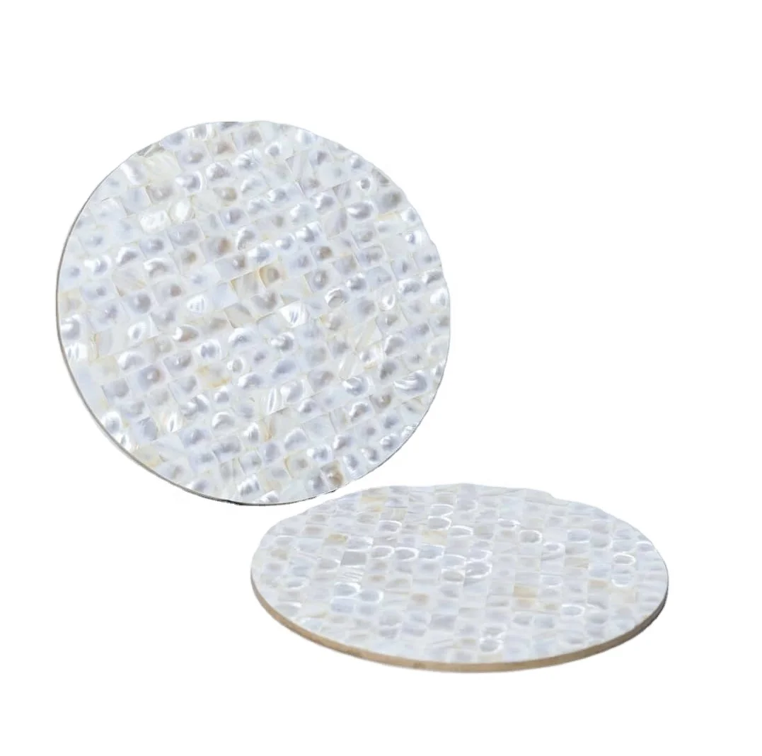 Роскошная ручная работа перламутровая Инкрустация тарелка для столовой посуды оптового