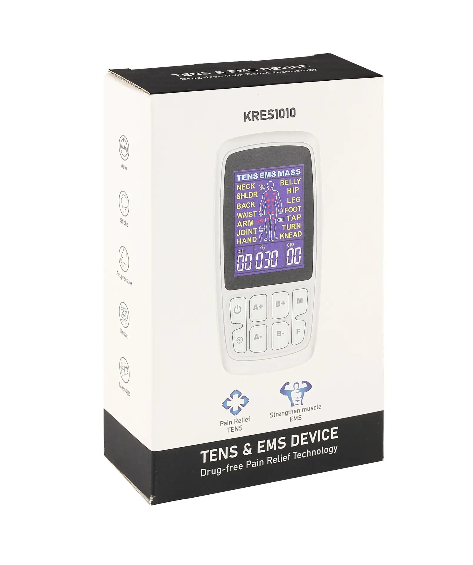 Multifunctional physiotherapy instrument massager TENS EMS meridian instrument physiotherapy pulse electrotherapy instrument