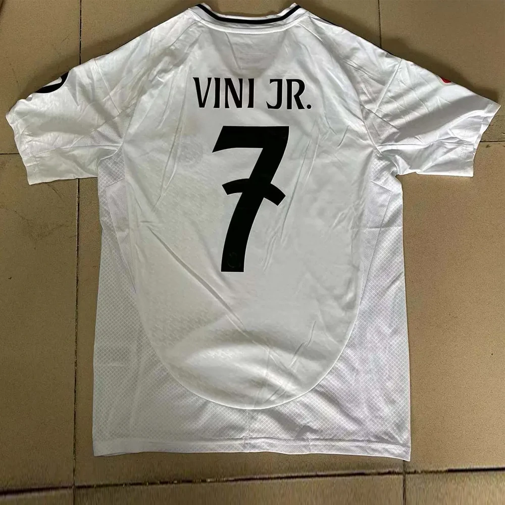 Футбольная майка для мужчин Топ тайского бренда VINI JR 24 25 Madrids Bellingham MBAPPE MODRIC настоящая тренировочная форма S-4XL