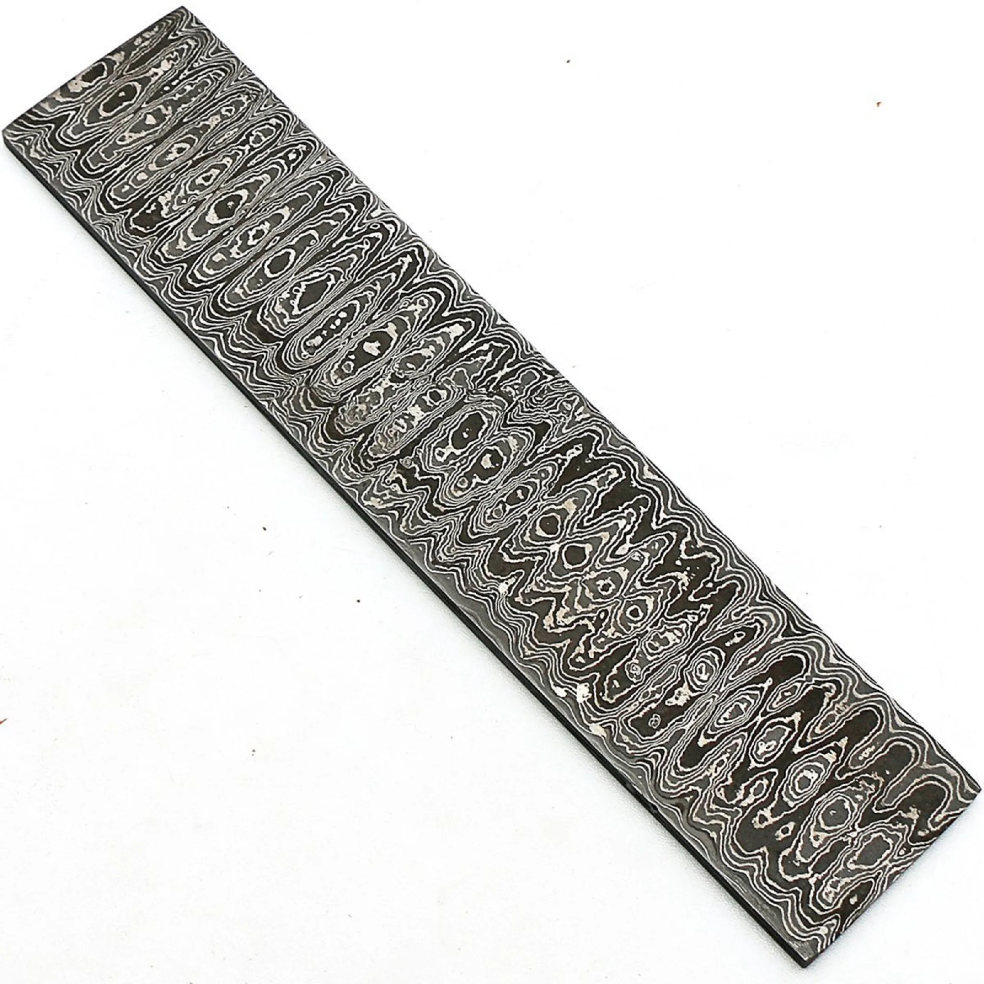 Custom Handmade Ladder Damascus steel billet bar for knife making supplies whole sale price knives maker 12 inches