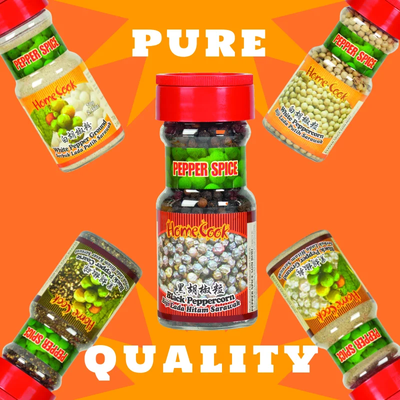 International Grades New Crop Black Pepper Corn 70g Negotiable Black Pepper Grinder Spice Rub Meats Marinade AromaBlack Cardamom